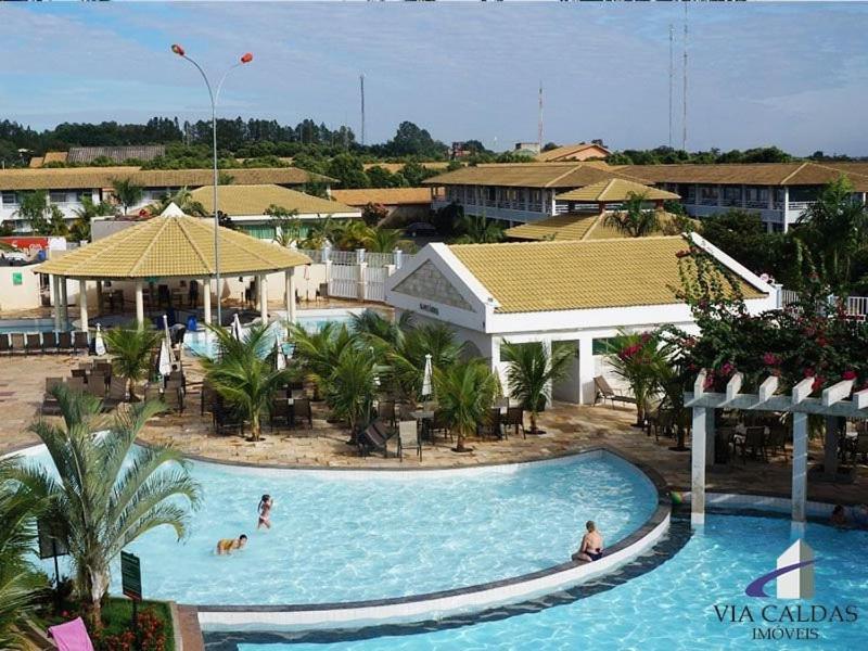 Apartmán Flat La Cqua Diroma 2 Roberto Imoveis Caldas Novas Exteriér fotografie